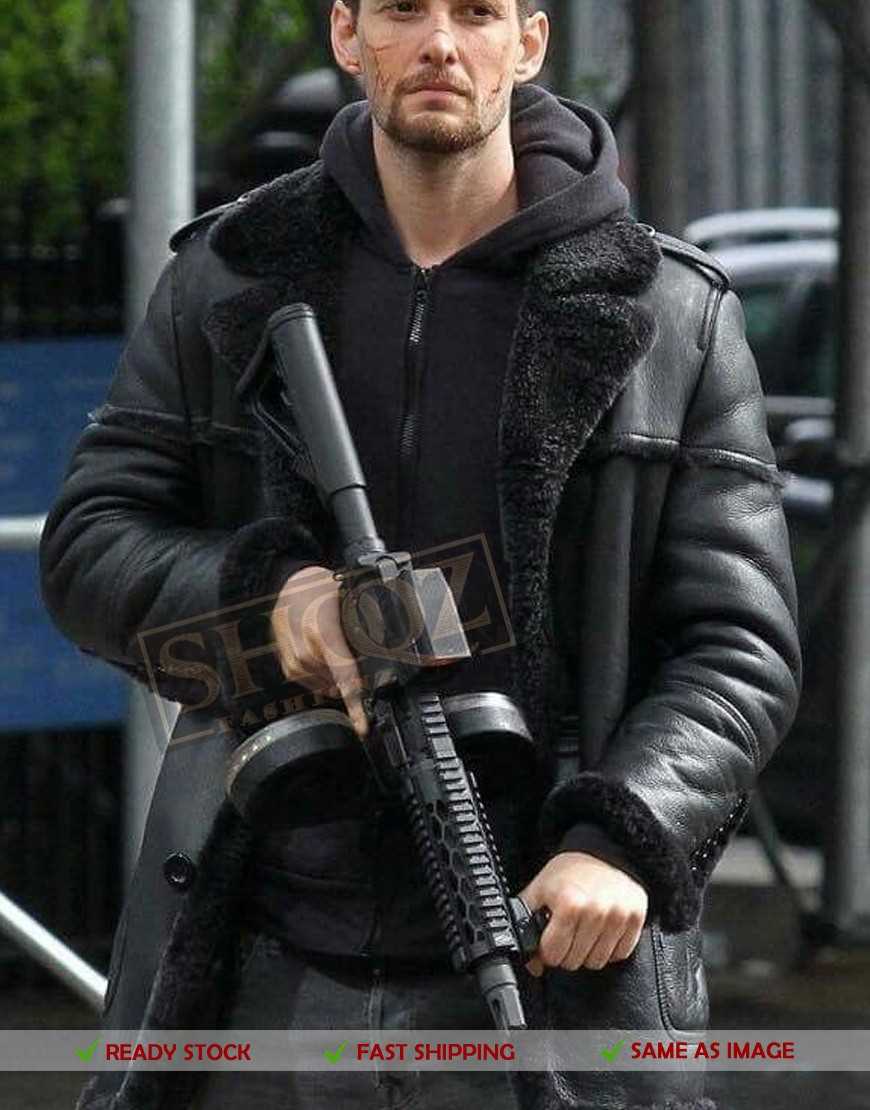 The Punisher Season 2 Ben Barnes Black Jacket The Punisher Season 2 Ben Barnes Black Jacket